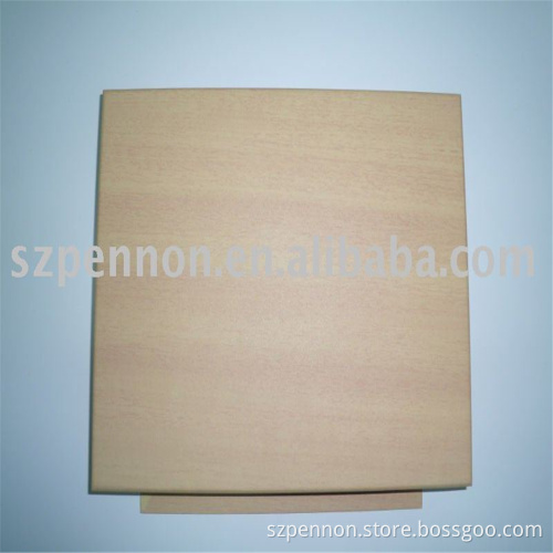 Wood Grain Aluminum Veneer Hook on Ceiling Tiles